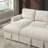 Reversible Sectional Sofa with Sleeper and Chaise Storage