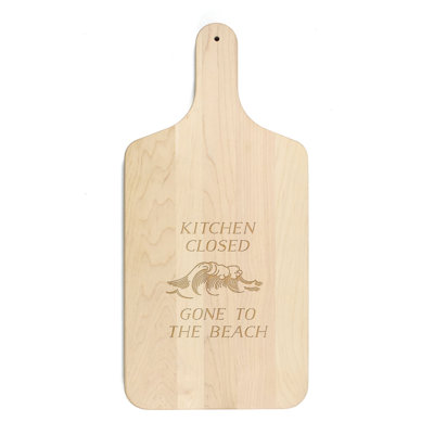 Kitchen Is Closed Cutting Board