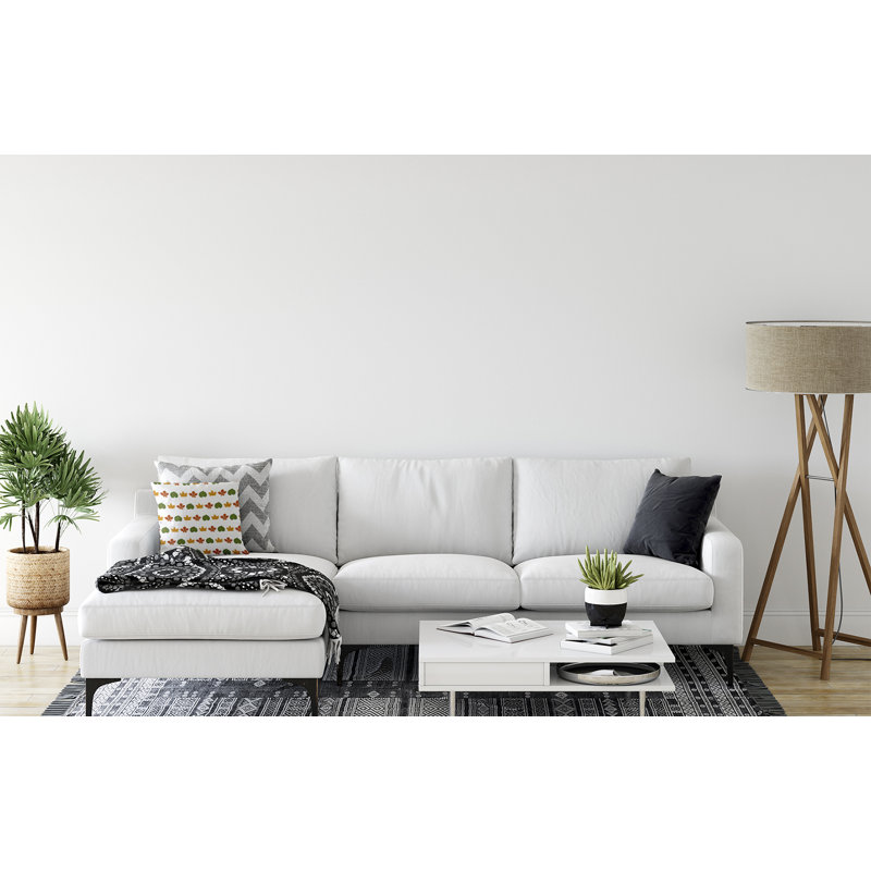 Polyester Pillow Cover & Insert, Scallion, 16" x 16", Square