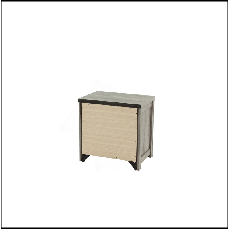 NIGHTSTAND In Light Gray Oak