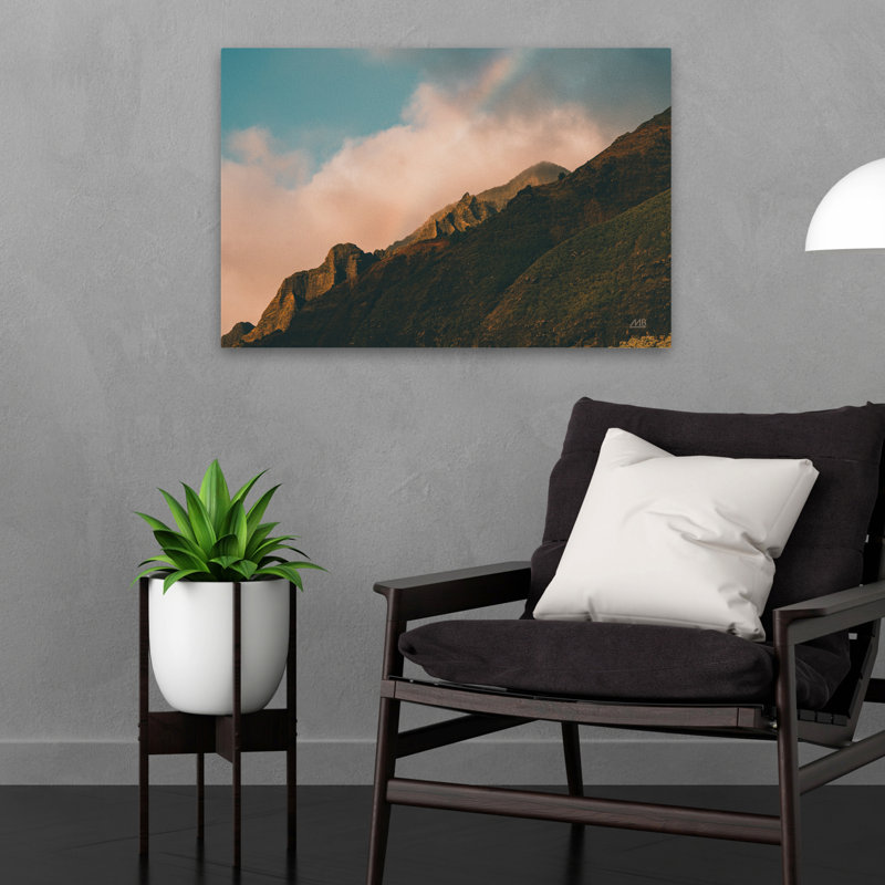 Contemporain et arc-en-ciel sur Hawaï, H 24 po x l 16 po