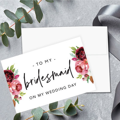 Ensemble de cartes-cadeaux de mariage avec enveloppes