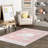 Peaceful SpinClean Night Machine Washable Kids Area Rug-1179153361