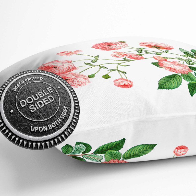 Square Throw Cushion, 40cm H x 40cm W x 15cm D