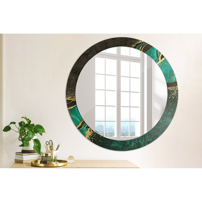 Huldar Glass Flat Wall Mirror