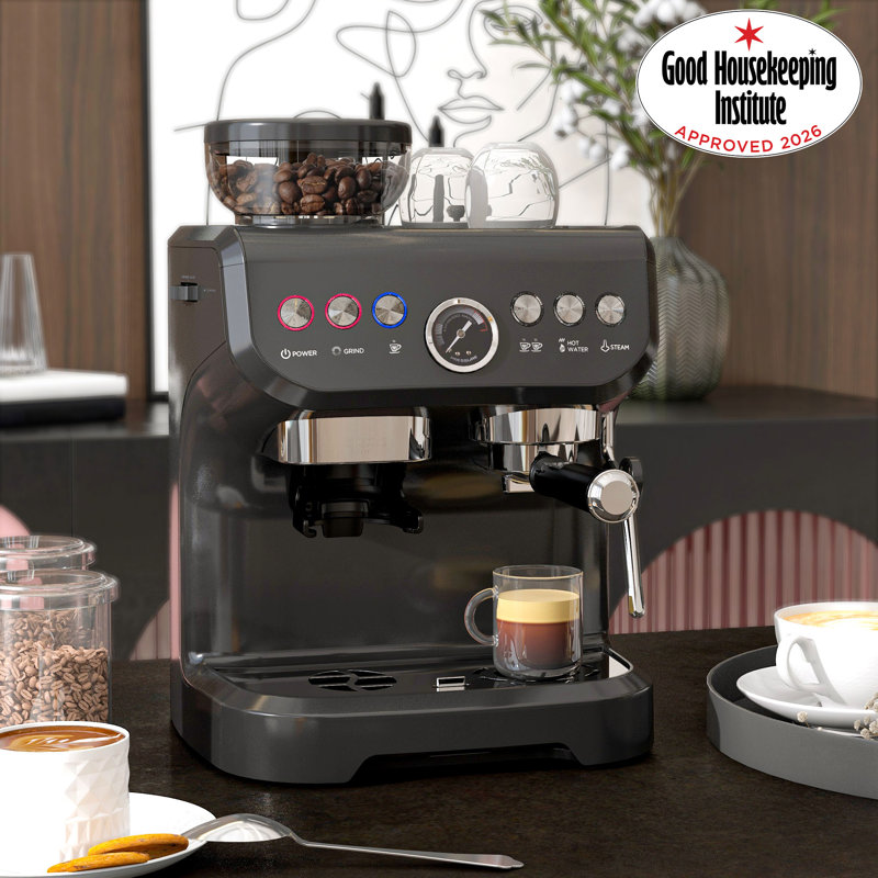  Espresso & Coffee Machine, Black