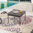 Aalaysia Square Metal Outdoor Side Table , 22.4'' in. W 22.4'' in. D