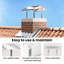 Chimney Hood Silver Stainless Steel-795431009