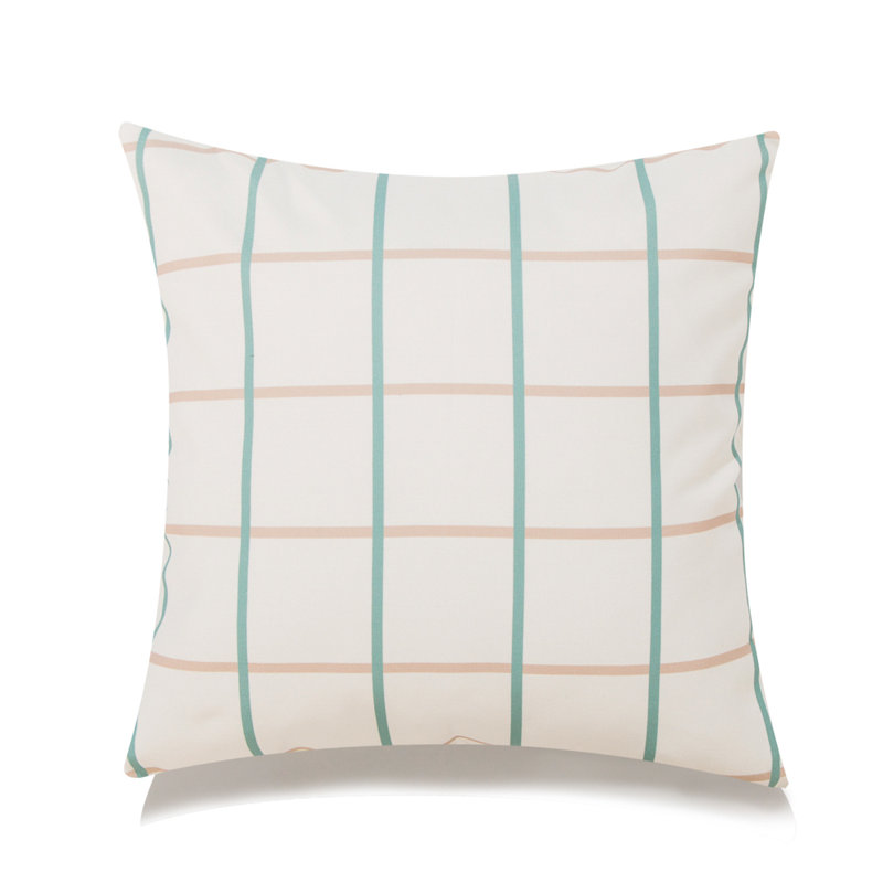 Coussin Michael Penney, Bleu, Pas de bourre