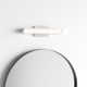 Erby Single Light Glass Aluminum Dimmable LED Flush Mounted Sconce