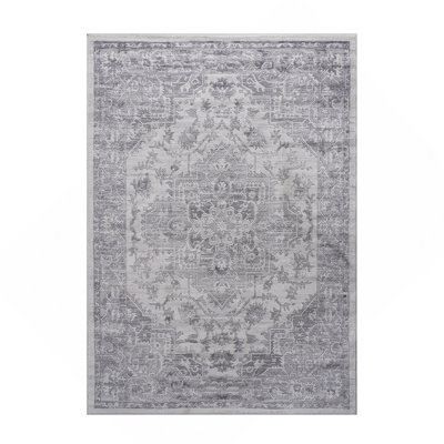 Tapis argent / oriental