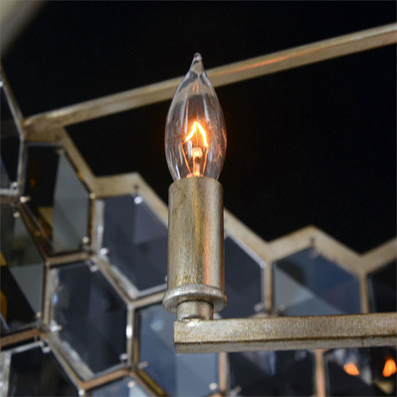 Array 4 - Light Semi Flush Mount