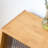 Modern Bamboo Kitchen Sideboard With Adjustable Shelves - Stylish Storage For Home Bar