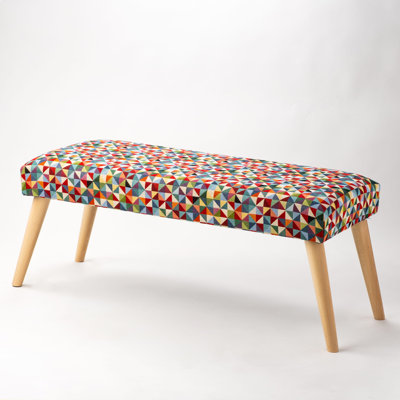 Kobbe Velvet Upholstered Bench