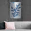  «Leaves Of Blue 2» par Courtney Prahl, art mural en métal, 24 po x 36 po-38810658