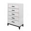 Commode verticale 5 tiroirs
