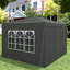 Pavillon Pop-Up Wasserdichter Faltpavillon Sonnenschutz Event Pavillon Gartenpavillon Auf Terrasse Camping Festival Pagodenzelt Aus Oxford Metallrahmen 3 X 3 M-442324194
