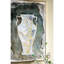 Œuvre d'art peinte à la main 31,5 po x 47,2 po. Vase rétro en pin multicolore, matériau principal pour embellir les salons