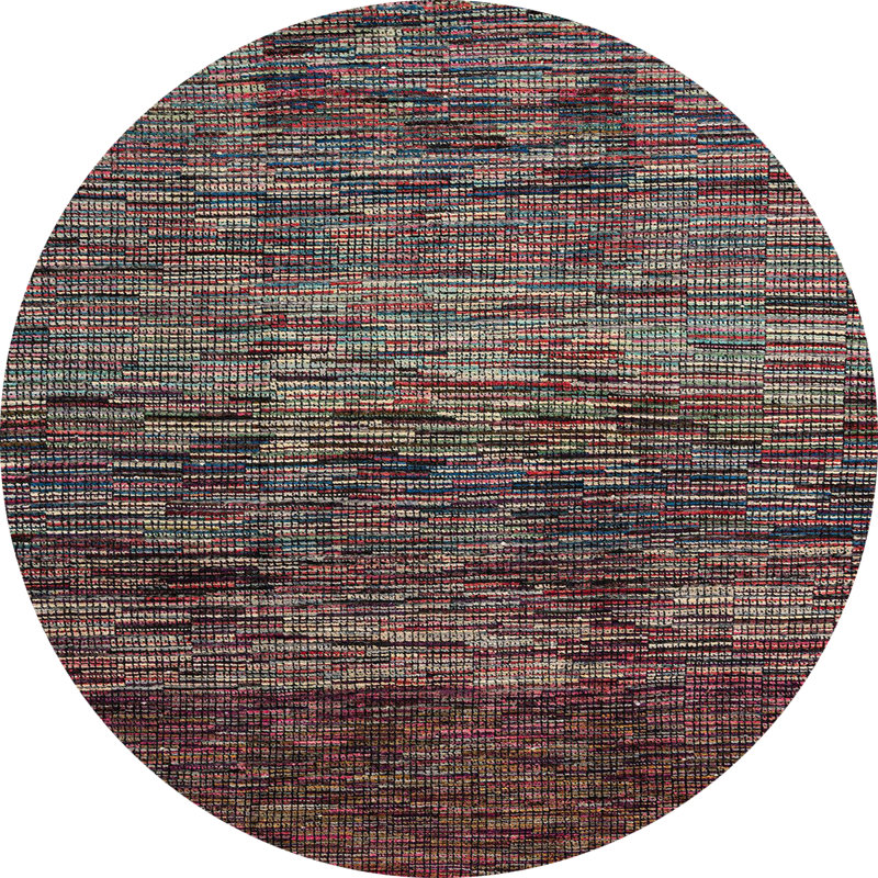 Abstract Indoor Rug, Round 3'