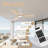 52" 5-Blade Wood Ceiling fan with Lights, indoor outdoor, reversible, Dimmable, Quiet DC motor with timer, remote controlled-1152798460