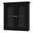 22" H 23'' W Wall Mounted Medicine Cabinet 2 Shelves, Translucent Double-Door Medicine Cabinet-1961115057