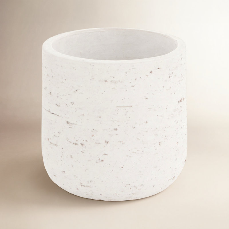 Handmade Ceramic Pot Planter, 5.25" H x 5.25" W x 5.25" D
