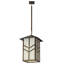 Luminaire suspendu 17 po carré Santa Fe