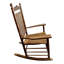 Fauteuil à bascule en chêne Balcony Porche