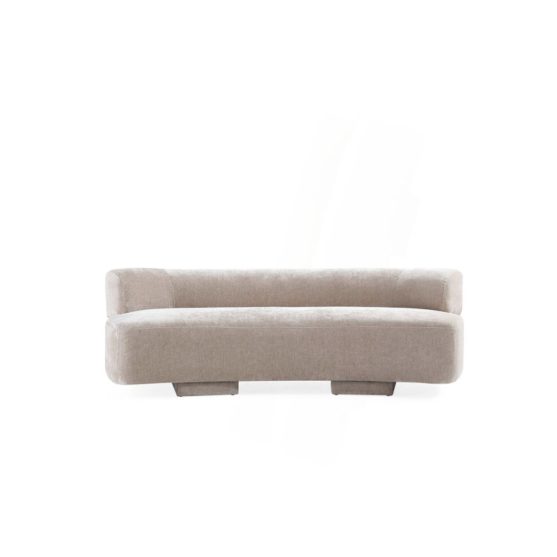 Canapé Modern, H 29,5 po x l 90,6 po x P 44,5 po, Beige