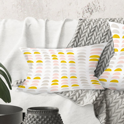 Circular Pattern III Lumbar Pillow
