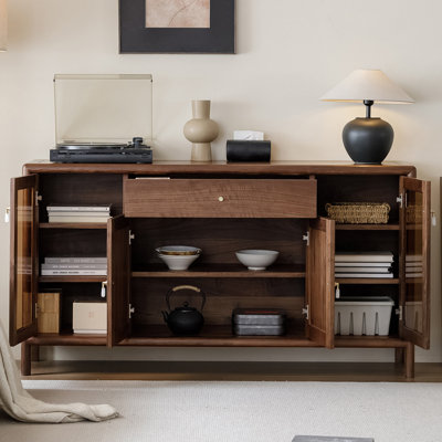 Chinese-style retro light luxury sideboard
