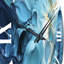 Daeyonna - Horloge murale paysage abstrait-143794458