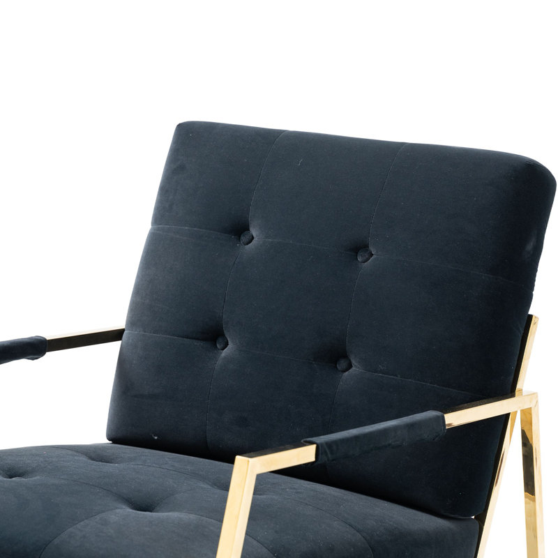 Chaises berçantes, Noir