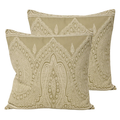 Paisley Square Cushion