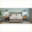 Matelas Matelas pour grand lit hybride moyen 11,5 "MLILY Fusion Supreme | Mousse + ressort | Blanc cassé