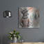 «Deer In Cozy Sweater» par Rey Klimt, art mural en métal-577456299