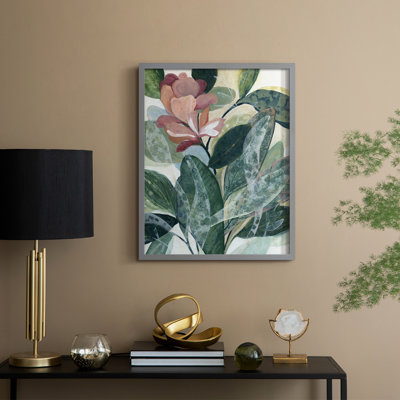 Lush Gardens Framed Print - Solid Wood
