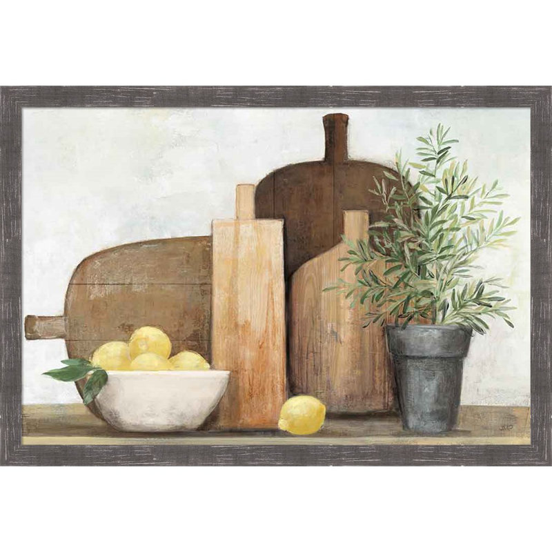 " Rustic Kitchen Brown " by Julia Purinton