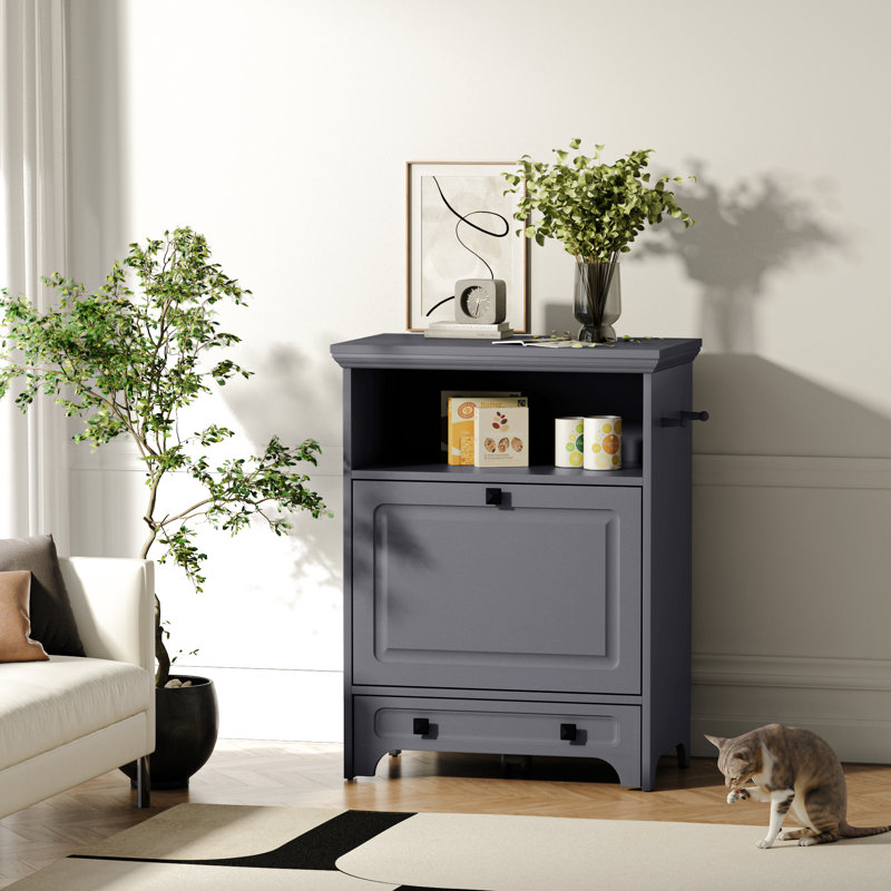 Meuble de ravitaillement pour animaux Roomfitter, Gris