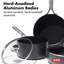 OXO 5 Pieces Hard-Anodized Aluminium Non Stick Cookware Set