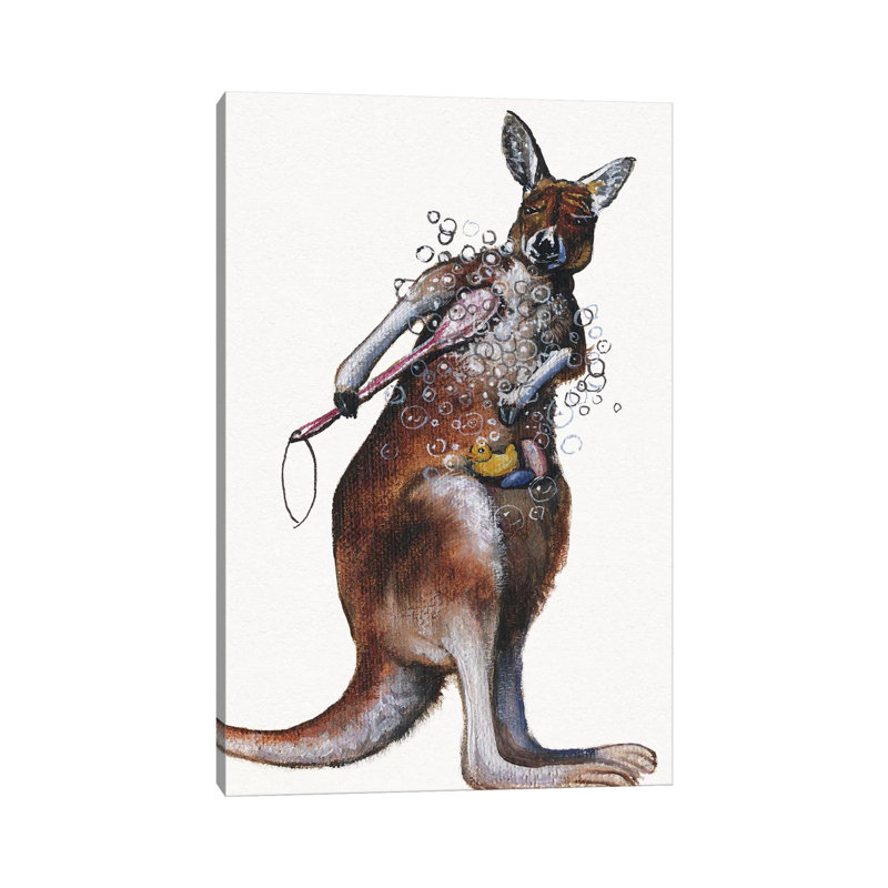 Bath Animals Iv by Donna Brooks - Painting on Canvas, Wrapped Canvas, 101.6cm H x 66.04cm W x 3.81cm D