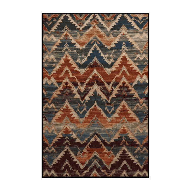 Tapis brun lavable à la machine, Tapis de couloir 2 pi x 5 pi