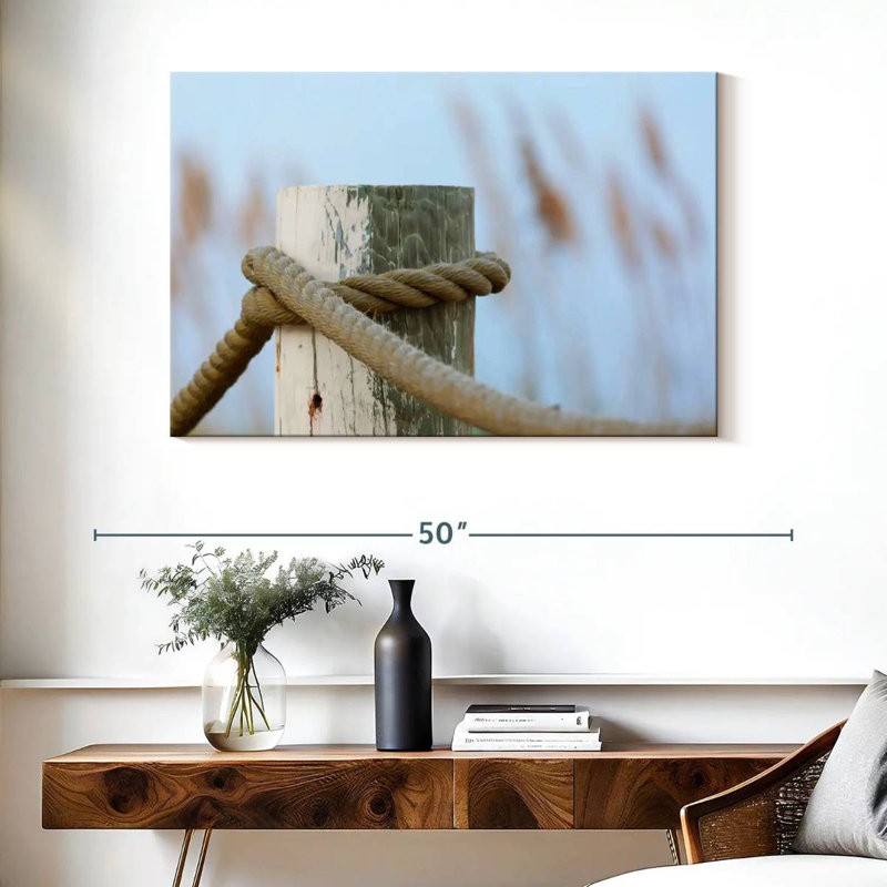 Beach Rope, 26" H x 39" W