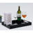 16.5''X12''rectangular Coffee Table Tray With Polished Handle, Modern Decorative Tray-1398496543