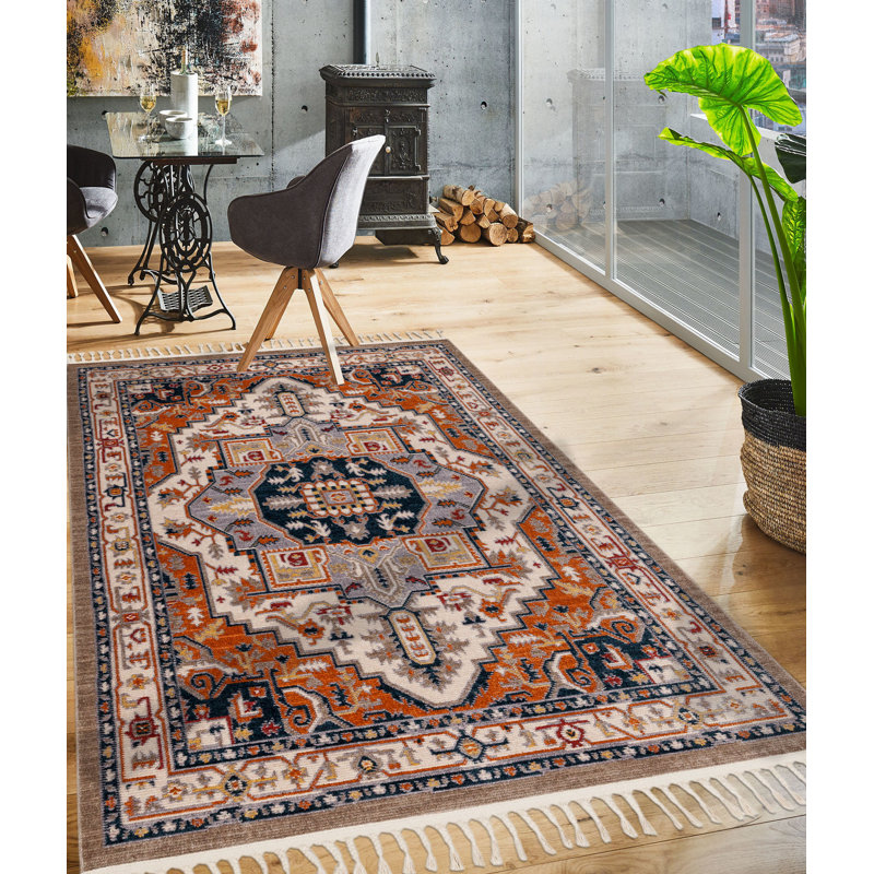 Keziah Oriental Area Rug, Rectangle 80cm x 150cm