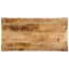 Isadore Rectangular Solid Wood Outdoor Dining Table - 110 cm W 55 cm D