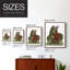 Latte Moose dans un chandail, reproduction encadrée - bois massif-616869977-616871840