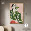 «Green Martini Girl», art mural coloré Boho par Art Remedy-104321529-111664722