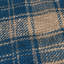 Novica Handmade Tattersall Blue Cotton Throw
