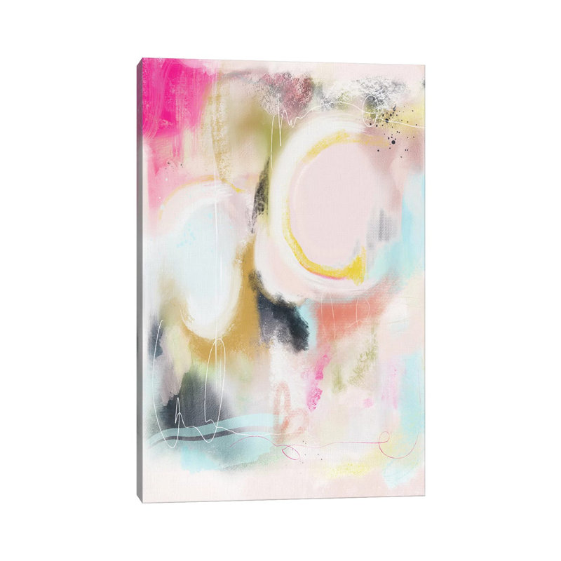 Abstract I by Leah Straatsma - Painting on Canvas, 66.04cm H x 45.72cm W x 3.81cm D, Wrapped Canvas
